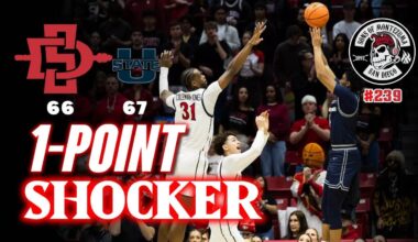San Diego State's ONE Point Loss Knocks them OUT of Top-25