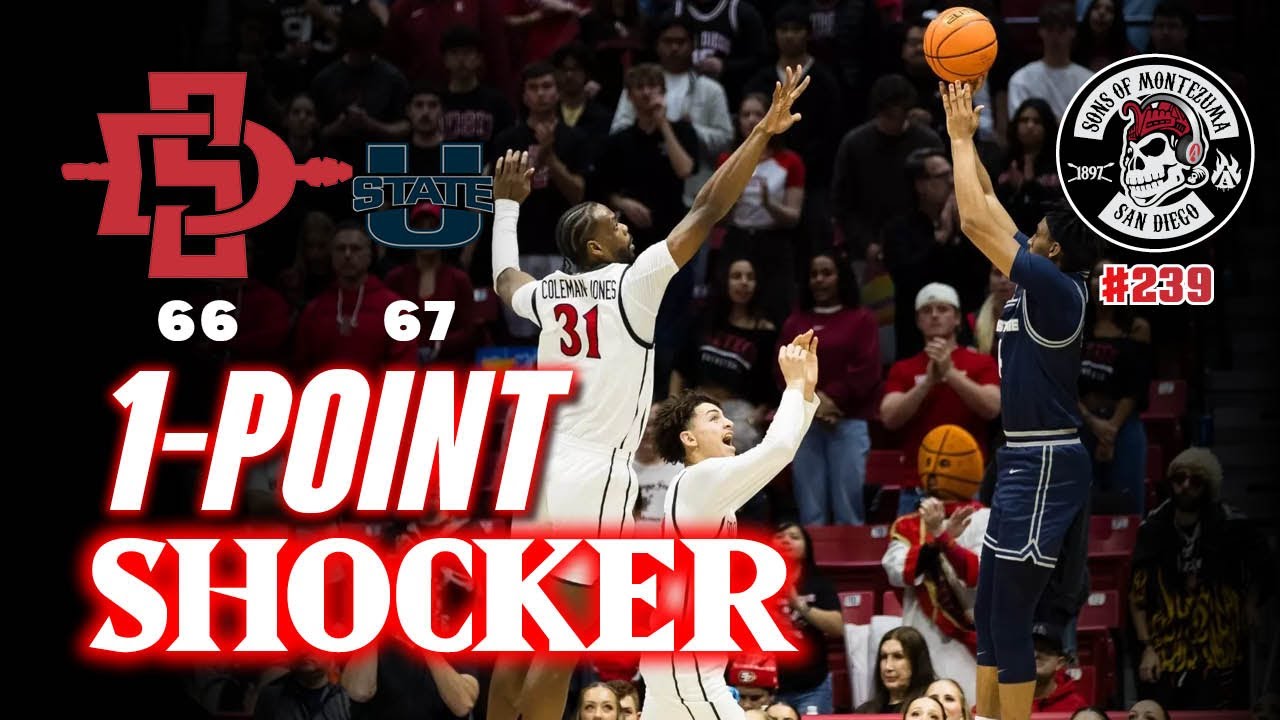 San Diego State's ONE Point Loss Knocks them OUT of Top-25