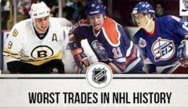 Which NHL Team Made The Worst Trade Deal Ever?