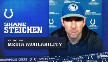 Shane Steichen Media Availability | December 30