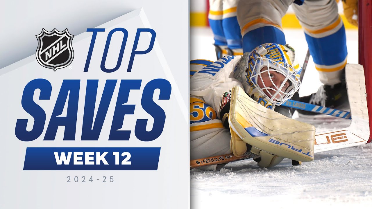 "How That DIDN'T Go In!" 🚫 Top NHL Saves of Week 12 | 2024-25 Highlights