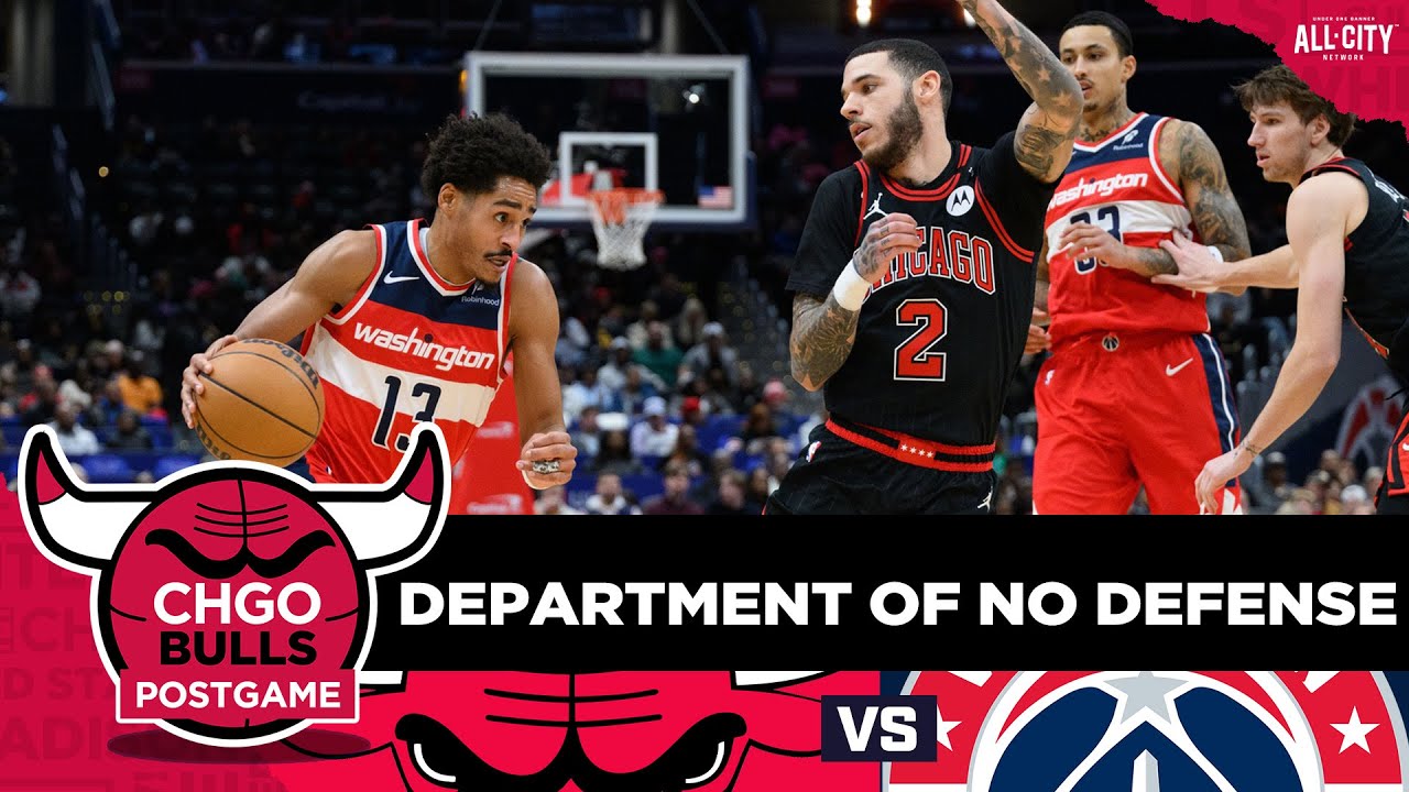 Zach LaVine's 32 points not enough as Chicago Bulls blown out by Wizards | CHGO Bulls Podcast