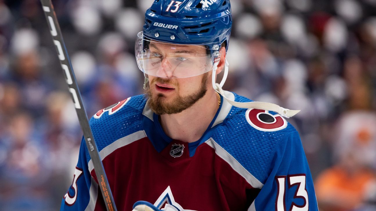 Avalanche's Valeri Nichushkin day-to-day with lower-body injury