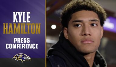 Kyle Hamilton: 'We're All Focused on One Goal' | Baltimore Ravens