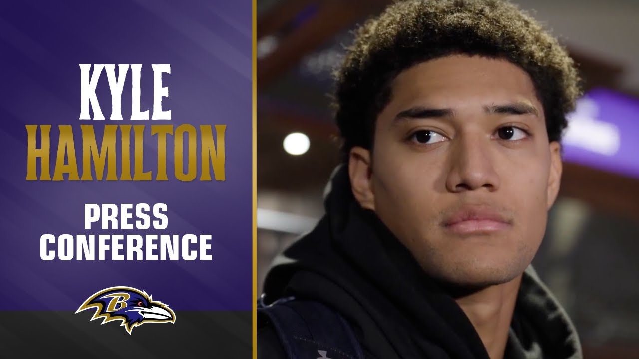 Kyle Hamilton: 'We're All Focused on One Goal' | Baltimore Ravens