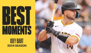 Joey Bart's 2024 Season Highlights | Pittsburgh Pirates