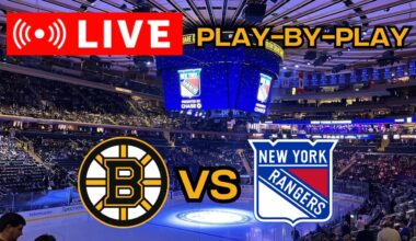LIVE: Boston Bruins VS New York Rangers Scoreboard/Commentary!