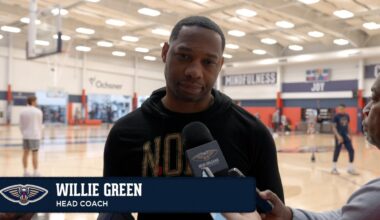 Willie Green reflects on New Orleans, gives Pelicans Injury Updates | New Orleans Pelicans