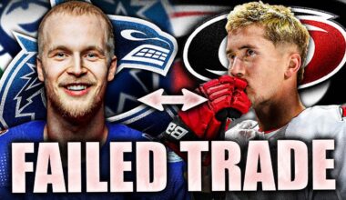 FAILED ELIAS PETTERSSON TRADE TO THE CAROLINA HURRICANES: MARTIN NECAS ALMOST TO THE CANUCKS?