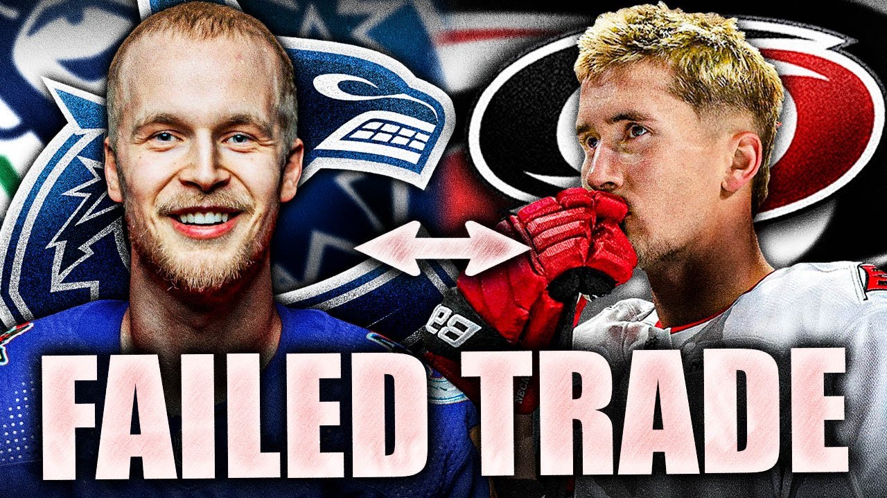 FAILED ELIAS PETTERSSON TRADE TO THE CAROLINA HURRICANES: MARTIN NECAS ALMOST TO THE CANUCKS?