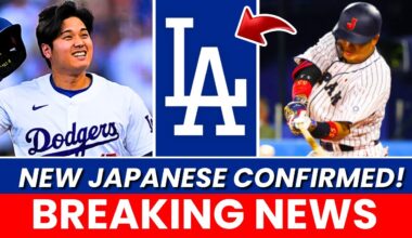 Bomb News! New Japanese player confirmed for Dodgers! Fans went crazy! / LA Dodgers news!