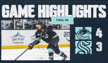 Seattle Kraken vs Vancouver Canucks | 01/02 Game Highlights