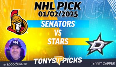 Ottawa Senators vs Dallas Stars 1/2/25 NHL Pick Prediction