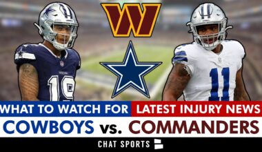 Dallas Cowboys Injury News, What To Watch For & Key Players In NFL Week 18 Matchup vs. Commanders