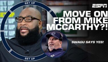 Marcus Spears calls for the Cowboys to MOVE ON from Mike McCarthy 👀🗣️ | Get Up