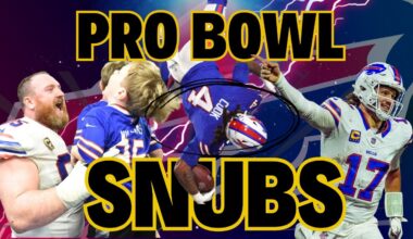 The BILLS Pro Bowl SNUBS, potential PLAYOFF MATCHUPS and the day 'THE DROUGHT' DIED