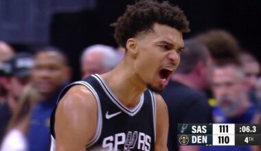 Final 6:40  MUST-SEE ENDING Spurs at Nuggets 👀 | January 3, 2025