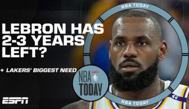 When will LeBron RETIRE? 🤔 'At best 2-3 years playing at a high level' 🗣️ - Danny Green | NBA Today