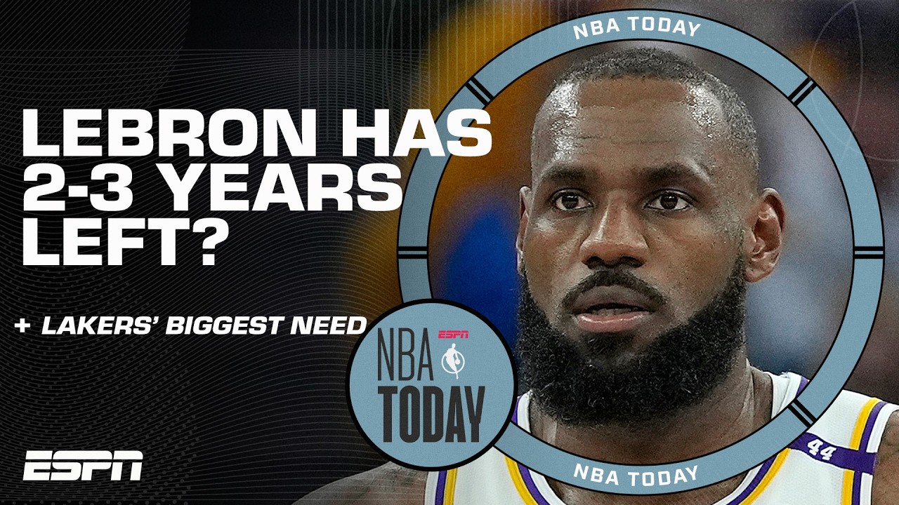 When will LeBron RETIRE? 🤔 'At best 2-3 years playing at a high level' 🗣️ - Danny Green | NBA Today