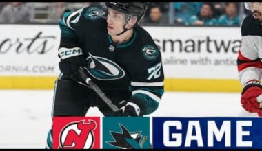 1.4.25.  New Jersey Devils.  VS. SAN JOSE SHARKS