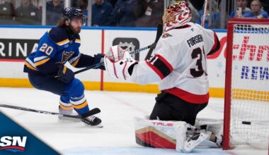 Blues' Brandon Saad Nets Natural Hat Trick For Third Career Three-Goal Game