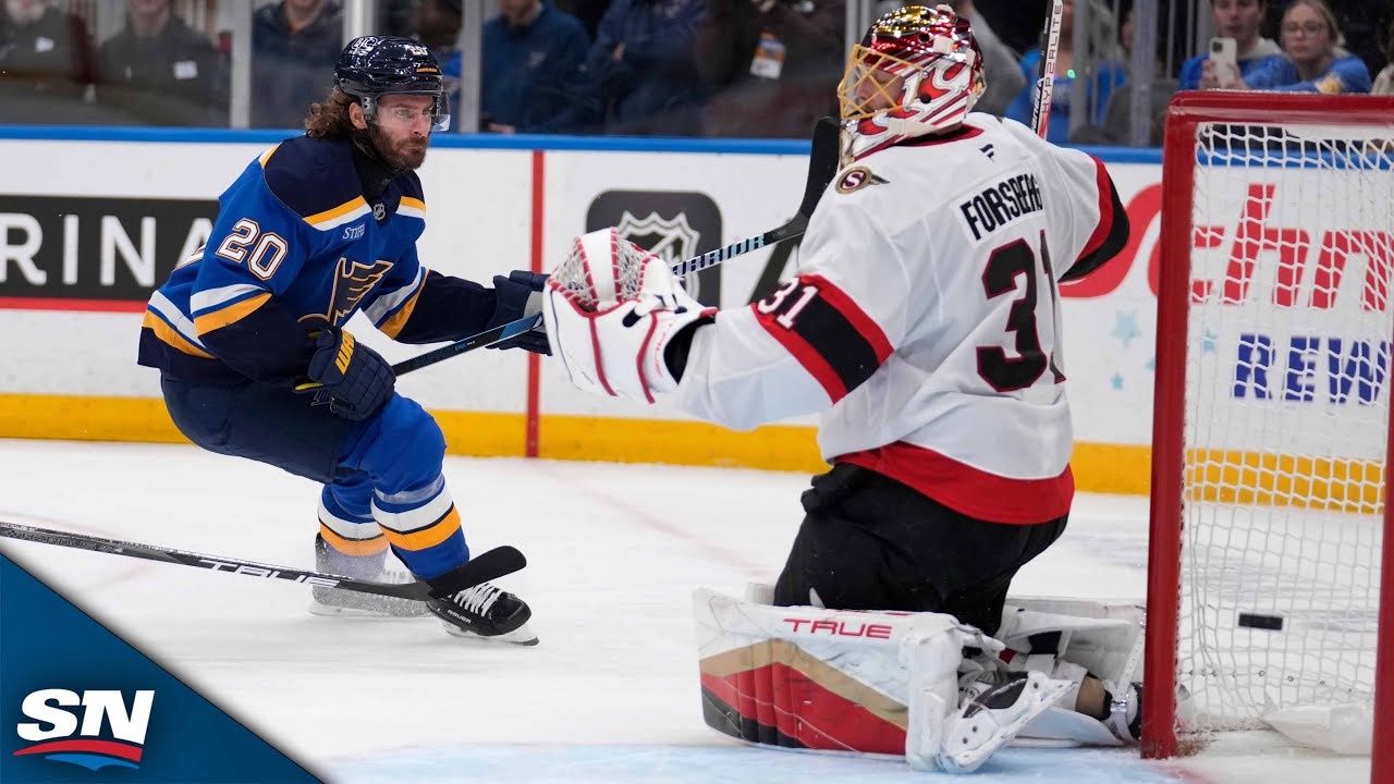 Blues' Brandon Saad Nets Natural Hat Trick For Third Career Three-Goal Game