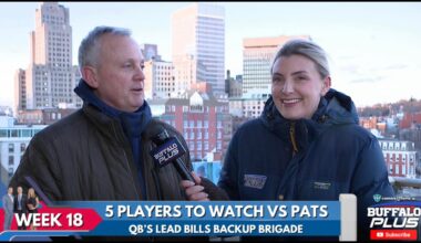 BILLS vs PATRIOTS: 5 players to WATCH in regular season finale