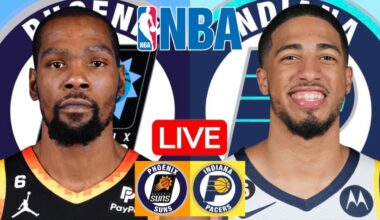 LIVE: PHOENIX SUNS vs INDIANA PACERS | NBA | PLAY BY PLAY | SCOREBOARD