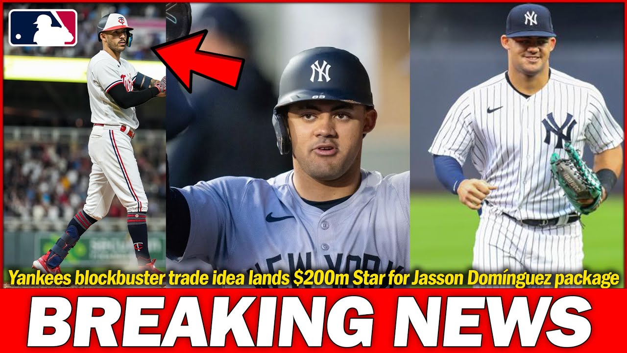 ✅ Yankees blockbuster trade idea lands $200million Star for Jasson Domínguez package! MLB NEWS TODAY
