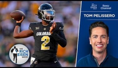 On Rich Eisen, Tom Pelissero said “I’ve already talked to people around the league that don’t have anything close to a first round grade on him” referring to Shedeur Sanders.