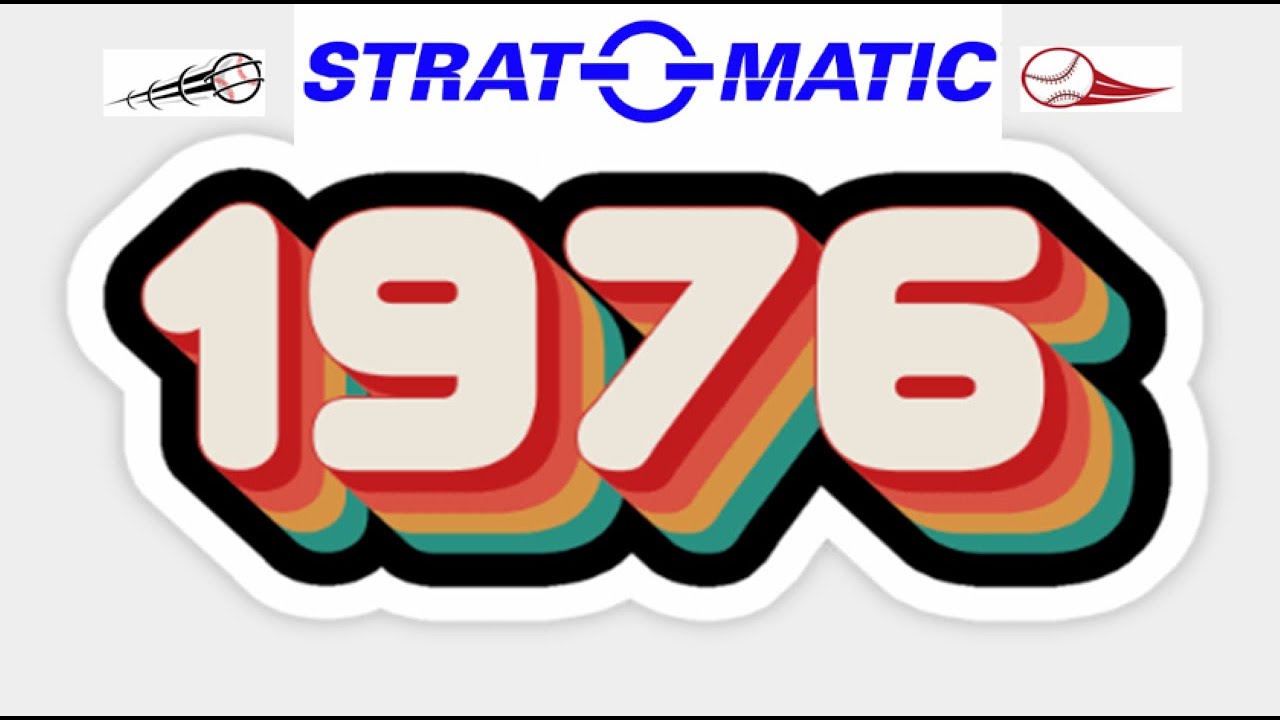 Stratomatic Baseball Card & Dice - 1976 Bicentennial Tournament Brewers vs Yankees Game 2