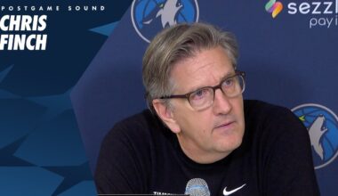 "Ant Had It Going Tonight." | Chris Finch Post Game Sound | 01.04.25