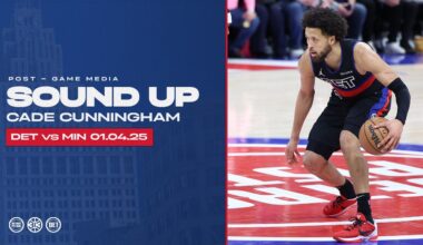 Post-Game Press Conference: Cade Cunningham | Pistons vs Timberwolves | 01.04.25