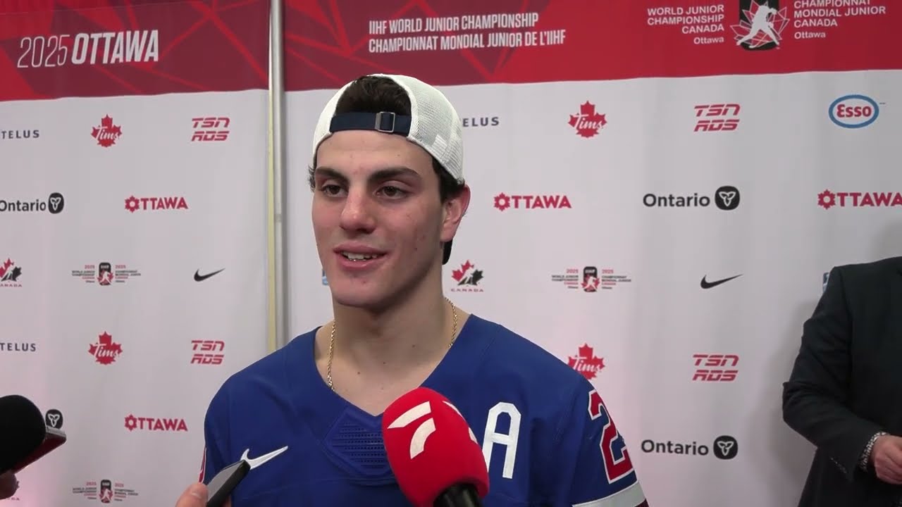 Minnesota Wild Prospect Zeev Buium And Team USA Continue Chase For Repeat World Juniors Gold