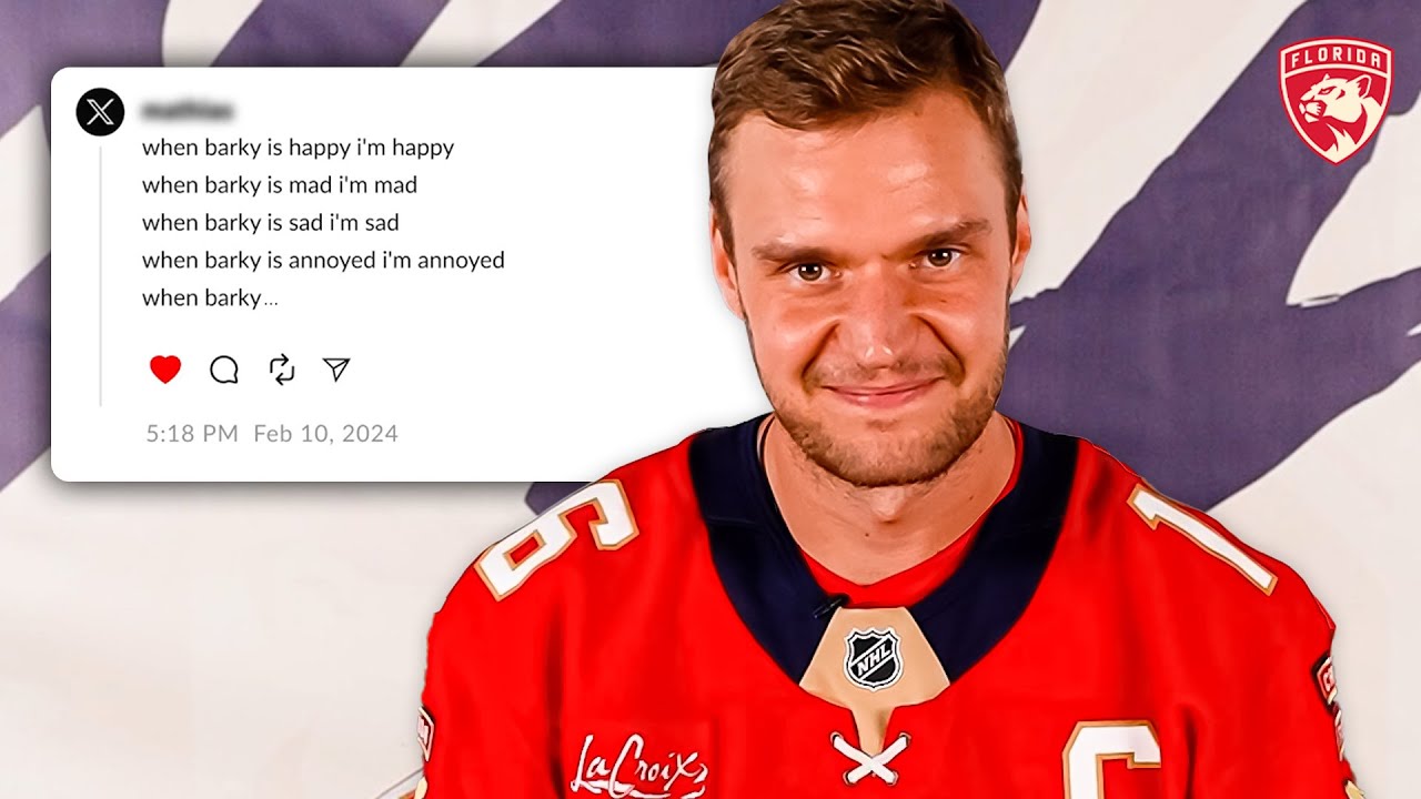 Panthers React to NICE Tweets 🥹