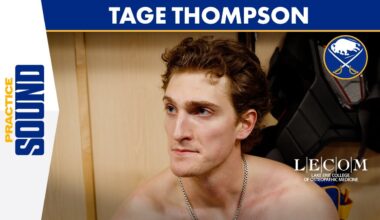 "Zucker's Best When He's Going To The Net" | Tage Thompson On Jason Zucker's Recent Success | Sabres