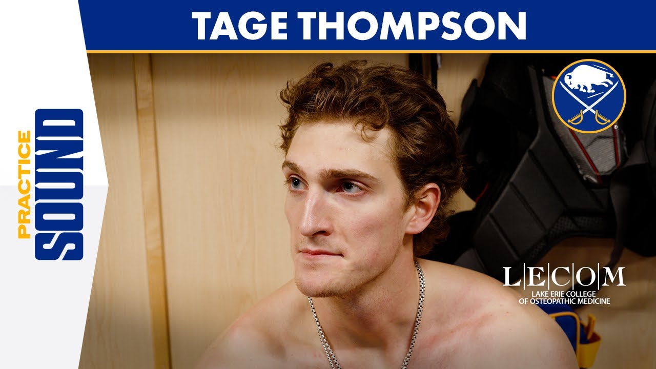 "Zucker's Best When He's Going To The Net" | Tage Thompson On Jason Zucker's Recent Success | Sabres