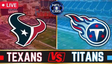 Houston Texans vs Tennessee Titans Live Streaming Watch Party | NFL Football 2025  🏈