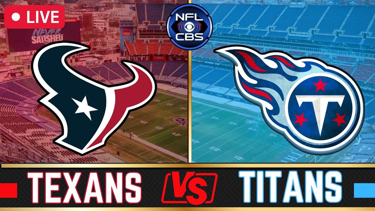 Houston Texans vs Tennessee Titans Live Streaming Watch Party | NFL Football 2025  🏈