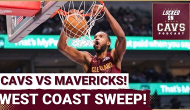 CAVALANCHE in Dallas! | Cleveland Cavaliers SWEEP West Coast Road Trip | Evan Mobley DOMINATES!