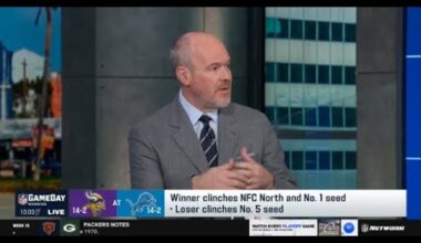 NFL GAMEDAY | Sam Darnold leads Minnesota Vikings def. Lions to No.1 Seed in NFC - Rich Eisen claims