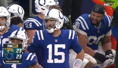 Down to the wire in Indianapolis!! Jags vs Colts