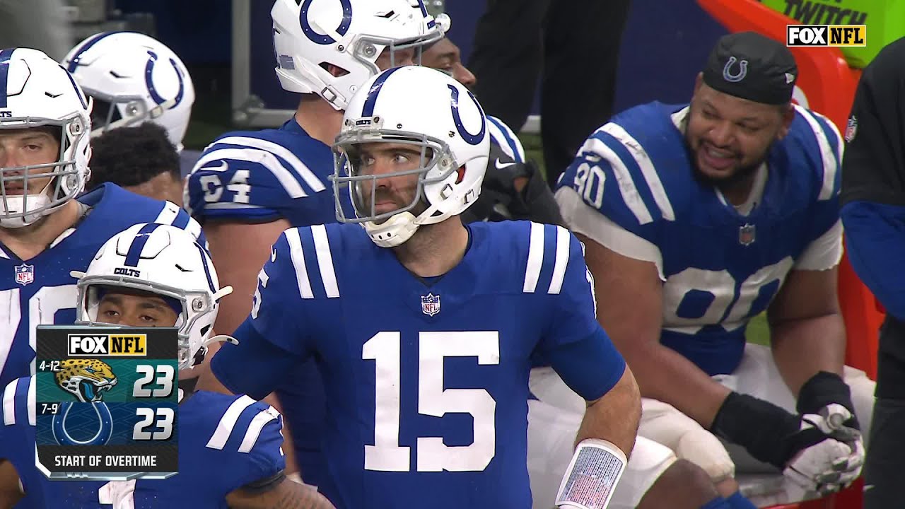 Down to the wire in Indianapolis!! Jags vs Colts