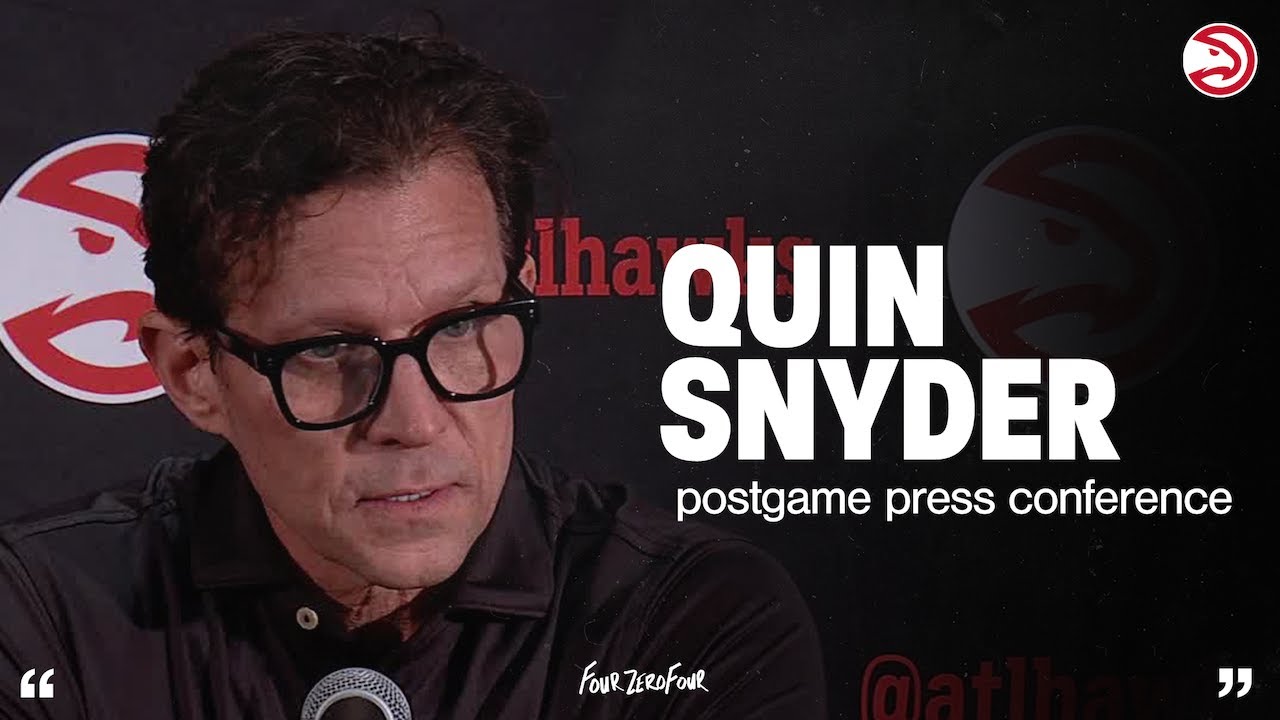 Hawks vs. LA Clippers Postgame Press Conference: Quin Snyder