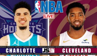 Charlotte Hornets vs Cleveland Cavaliers | NBA Live Scoreboard 2025