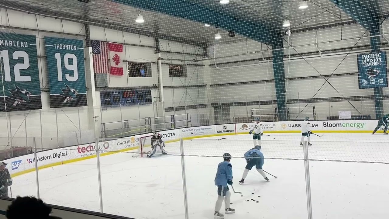 San Jose Sharks 12-27-2024 Team Practice