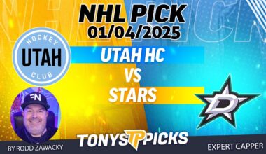 Utah Hockey Club vs Dallas Stars 1/4/25 NHL Pick Prediction