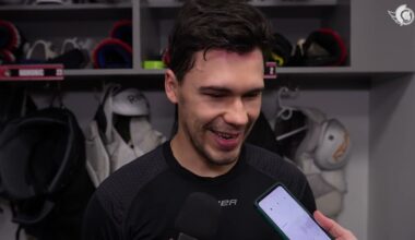 Drake Batherson, Artem Zub, and Travis Green Pregame Media vs DAL