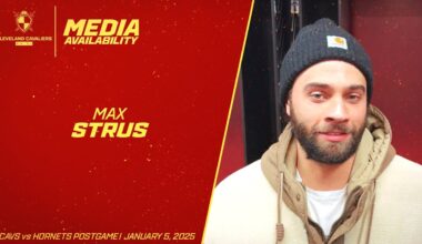 Cleveland Cavaliers: Max Strus Speaks To Media Following 115-105 Win Vs. Hornets