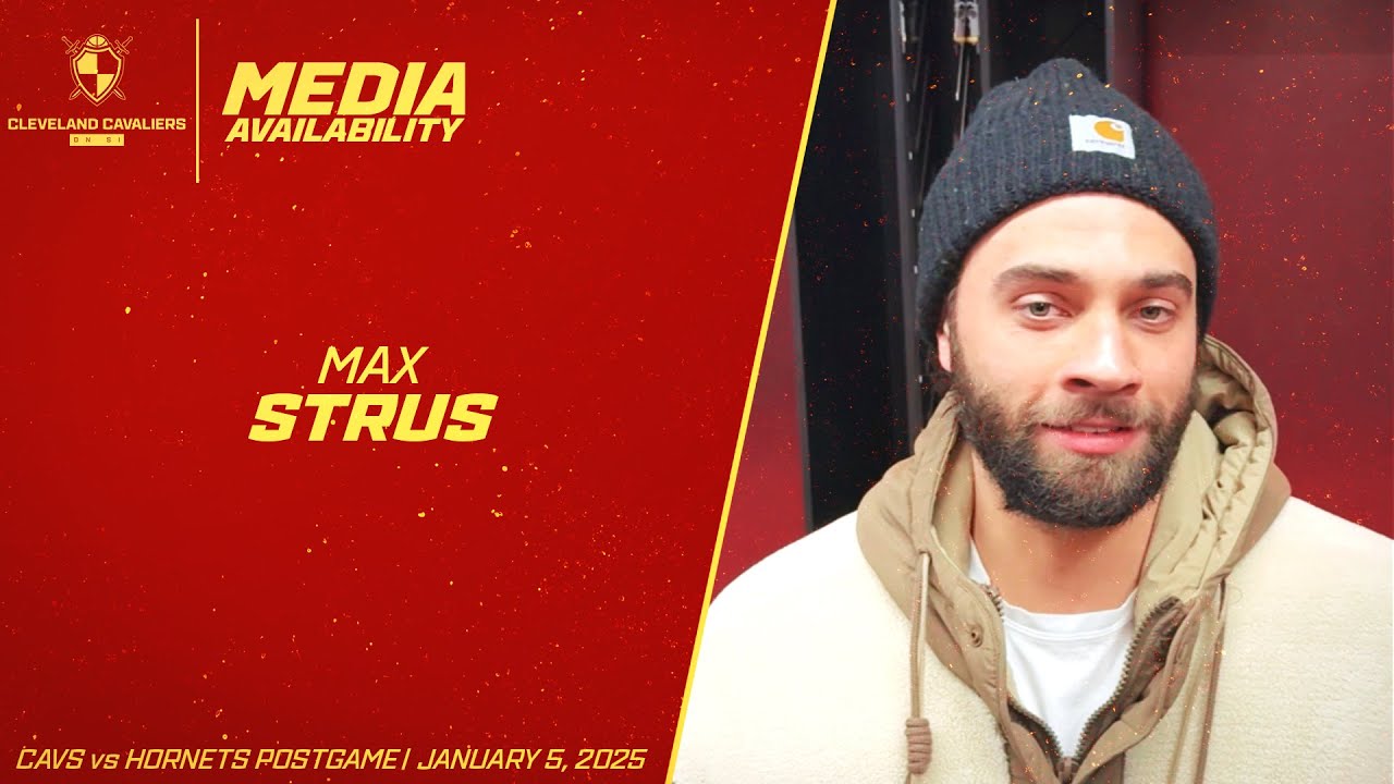 Cleveland Cavaliers: Max Strus Speaks To Media Following 115-105 Win Vs. Hornets